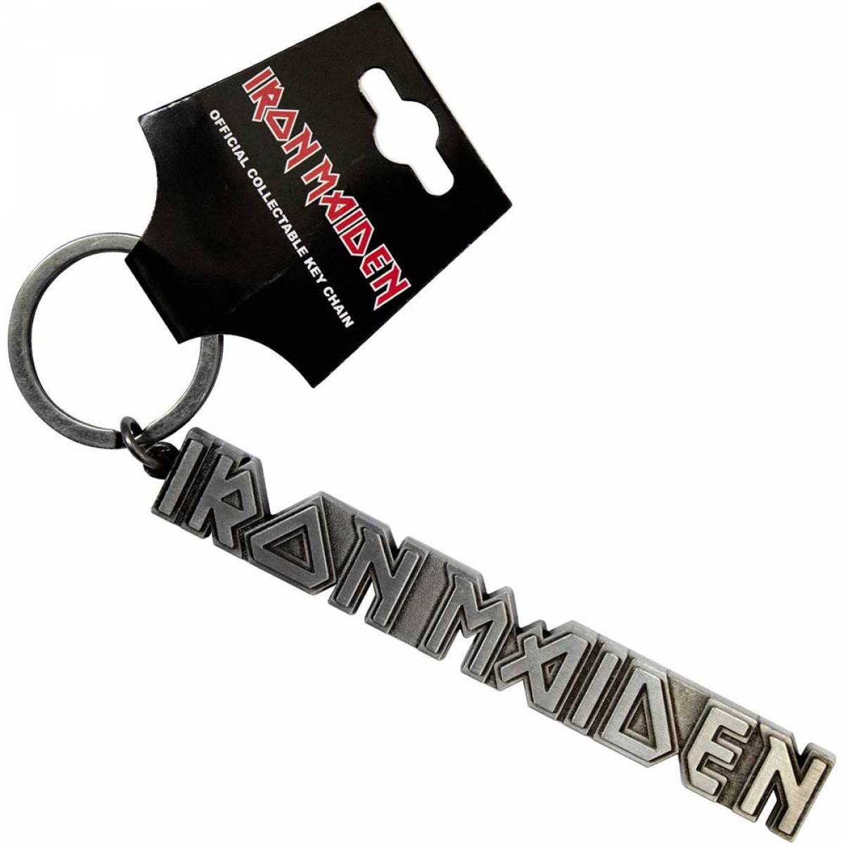 【予約商品】IRON MAIDEN Keychain: Logo Without Tails