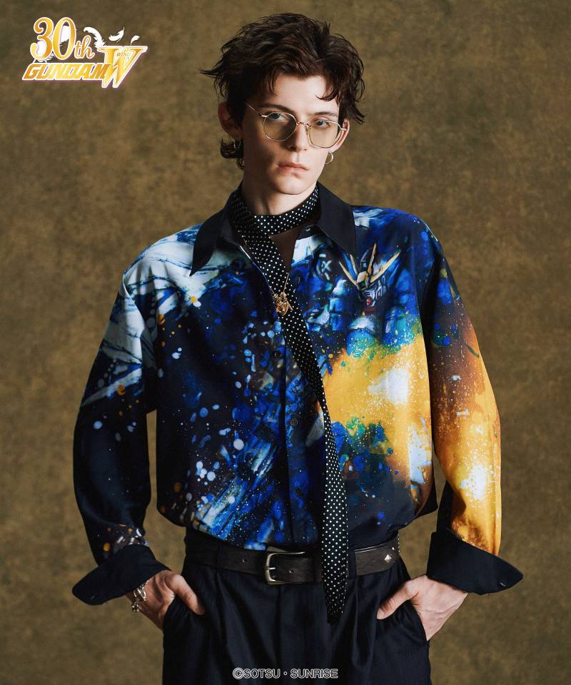 【予約商品】glamb(グラム) × STRICT-G Wing Gundam Zero Shirt - Black