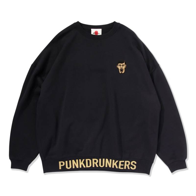 【予約商品】PUNK DRUNKERS (パンク・ドランカーズ) 変BIGトレーナー'2026 - NAVY