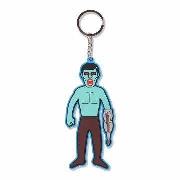 【予約商品】PUNK DRUNKERS (パンクドランカーズ)PDSラバーキーホルダー / あいつ - BLUE
