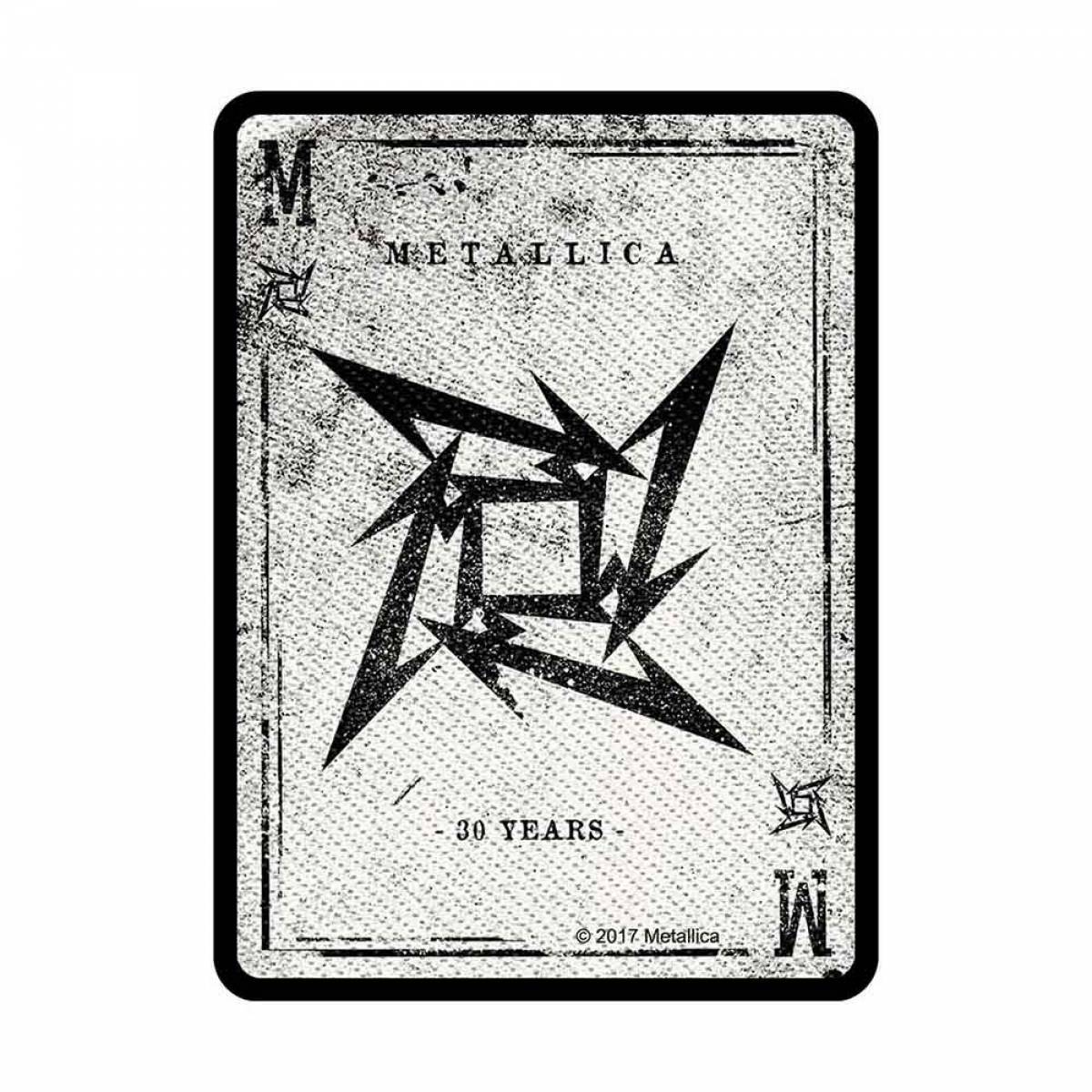 【予約商品】METALLICA Woven Patch: Dealer (Standard)