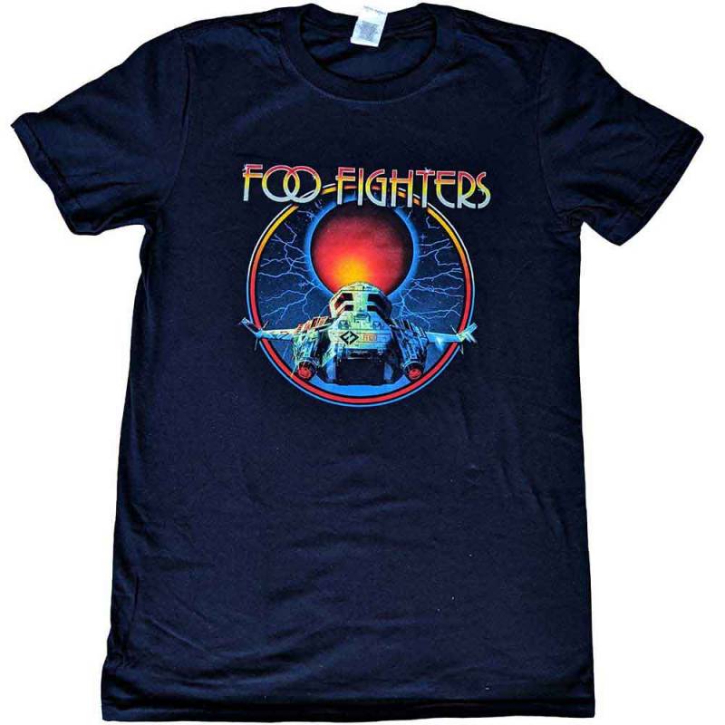 【予約商品】FOO FIGHTERS バンドTシャツ ユニセックス: O2 Arena 2017 (Black) (Back Print & Ex-Tour) (Small) - BLACK