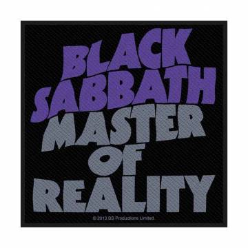 【予約商品】BLACK SABBATH Woven Patch: Master Of Reality (Retail Pack) (Standard)