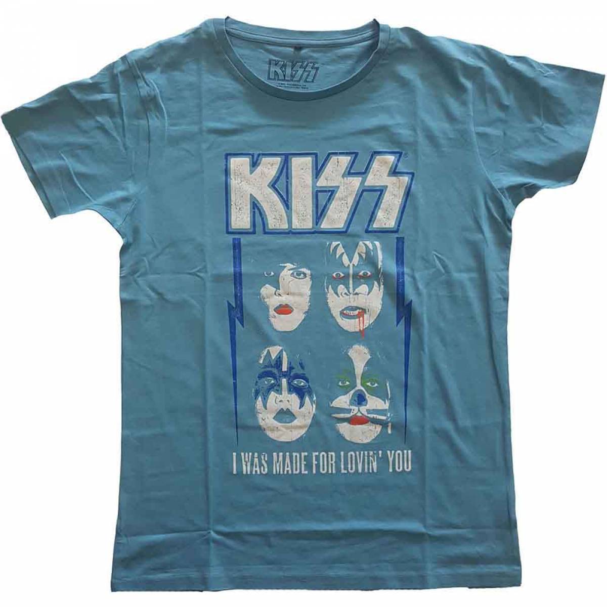 【予約商品】KISS ユニセックスTシャツ: Made For Lovin' You