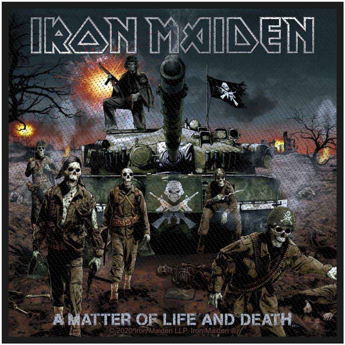 【予約商品】IRON MAIDEN Standard Woven Patch: Matter Of Life And Death 2020 (Retail Pack)