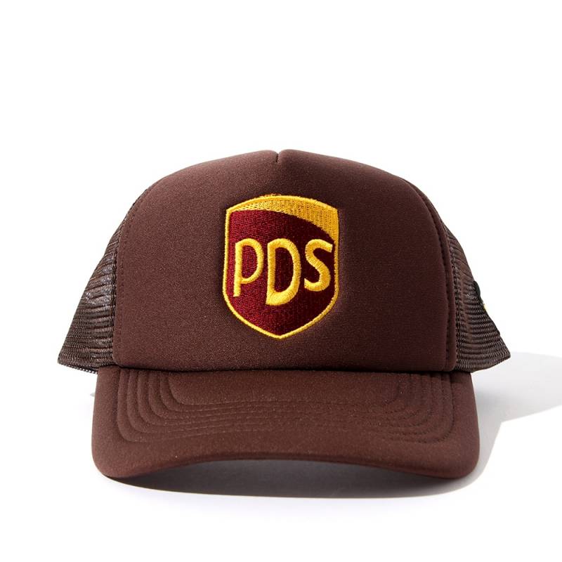 【予約商品】PUNK DRUNKERS (パンク・ドランカーズ) PDSエンブレムメッシュCAP - BROWN