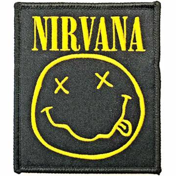【予約商品】NIRVANA Standard Woven Patch: Happy Face