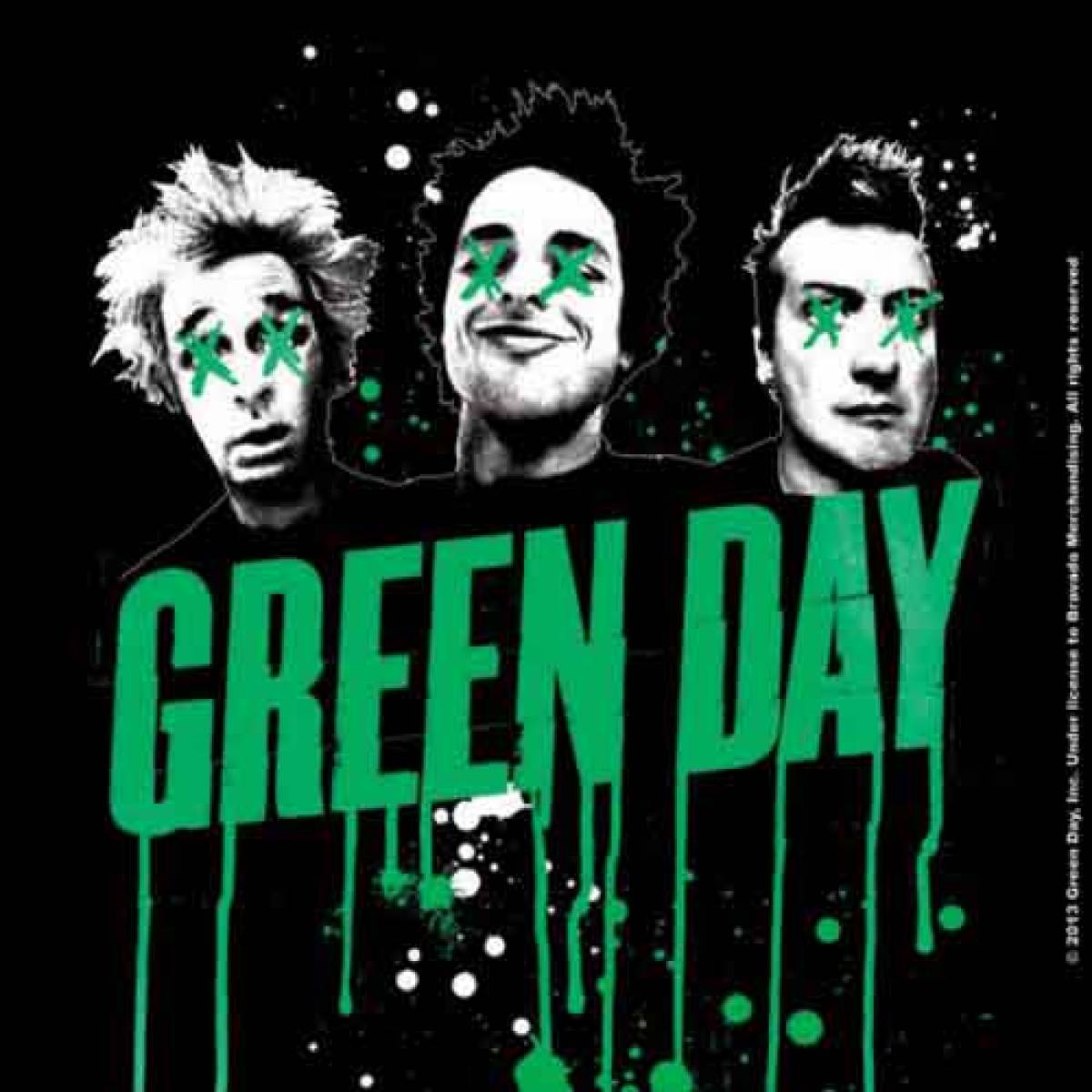 【予約商品】GREEN DAY Single Cork Coaster: Drips
