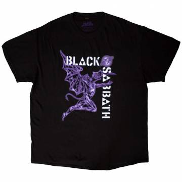 【予約商品】BLACK SABBATH バンドTシャツ ユニセックス: Retro Henry - BLACK