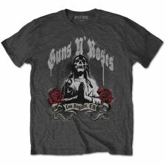 【予約商品】GUNS N' ROSES バンドTシャツ ユニセックス: Death Men (Charcoal Grey)