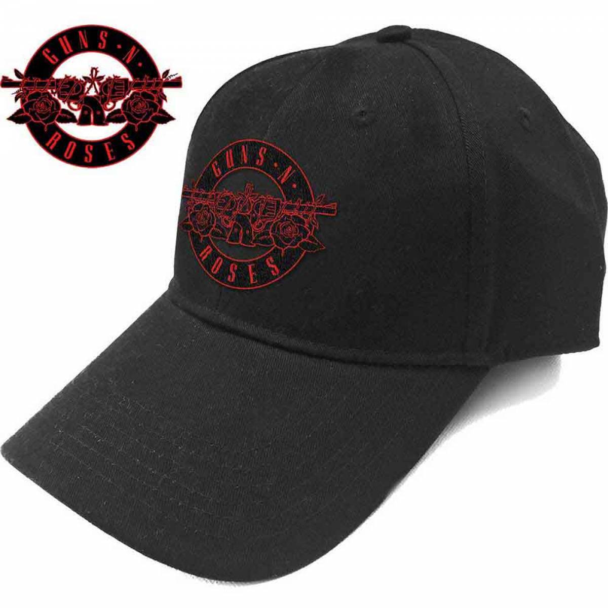予約商品】GUNS N' ROSES Unisex Baseball Cap: Red Circle Logo 予約商品】GUNS N' ROSES Unisex Baseball Cap: Red Circle Logo