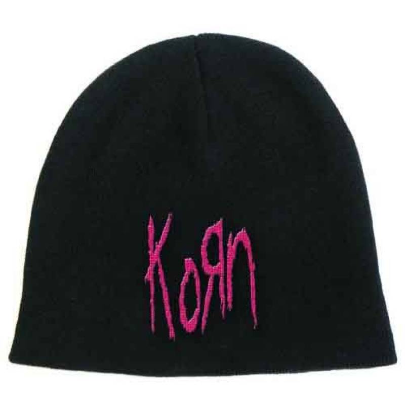 【予約商品】KORN Unisex Beanie Hat: Logo (Black)
