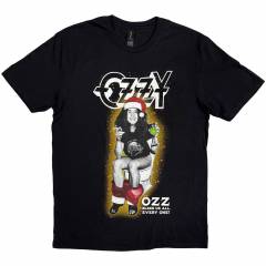 【予約商品】OZZY OSBOURNE バンドTシャツ ユニセックス: Ozz Bless Us All (Black)