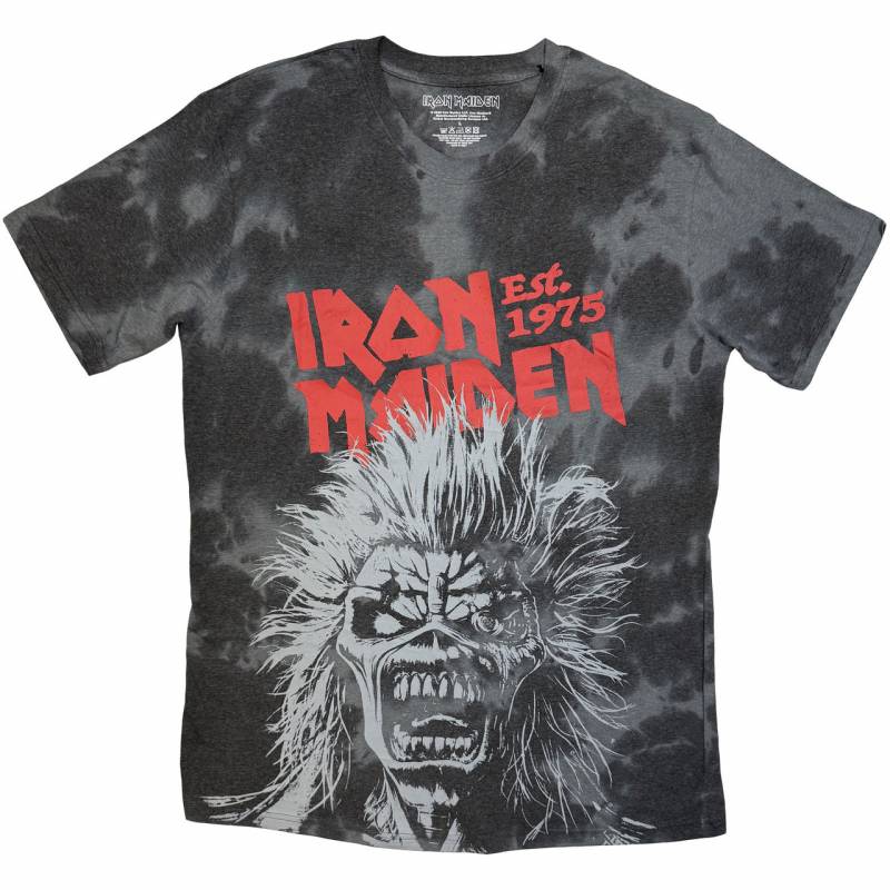 【予約商品】IRON MAIDEN バンドTシャツ ユニセックス: Jumbo Scream Head (Black)