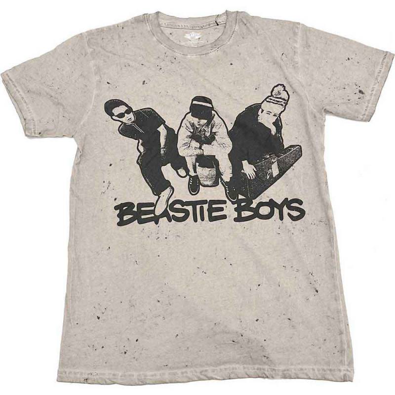 【予約商品】The BEASTIE BOYS バンドTシャツ ユニセックス: Check Your Head (Sand) (Wash Collection)