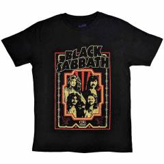 【予約商品】BLACK SABBATH バンドTシャツ ユニセックス: Est 1968 (Black)