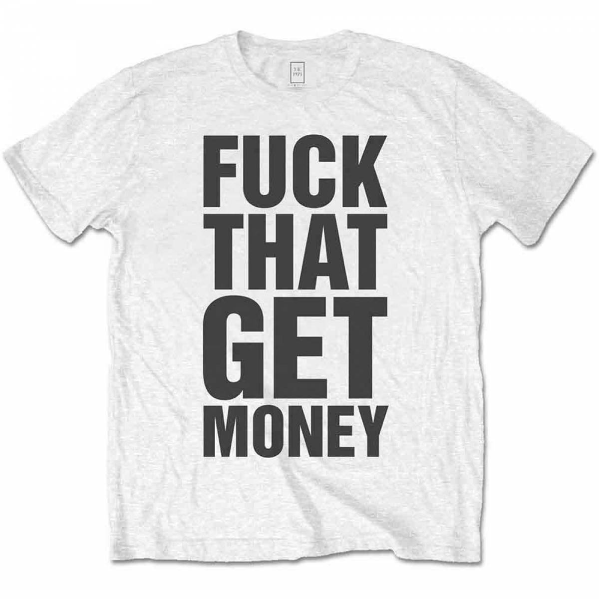 【予約商品】THE 1975 バンドTシャツ ユニセックス: Fuck That - WHITE