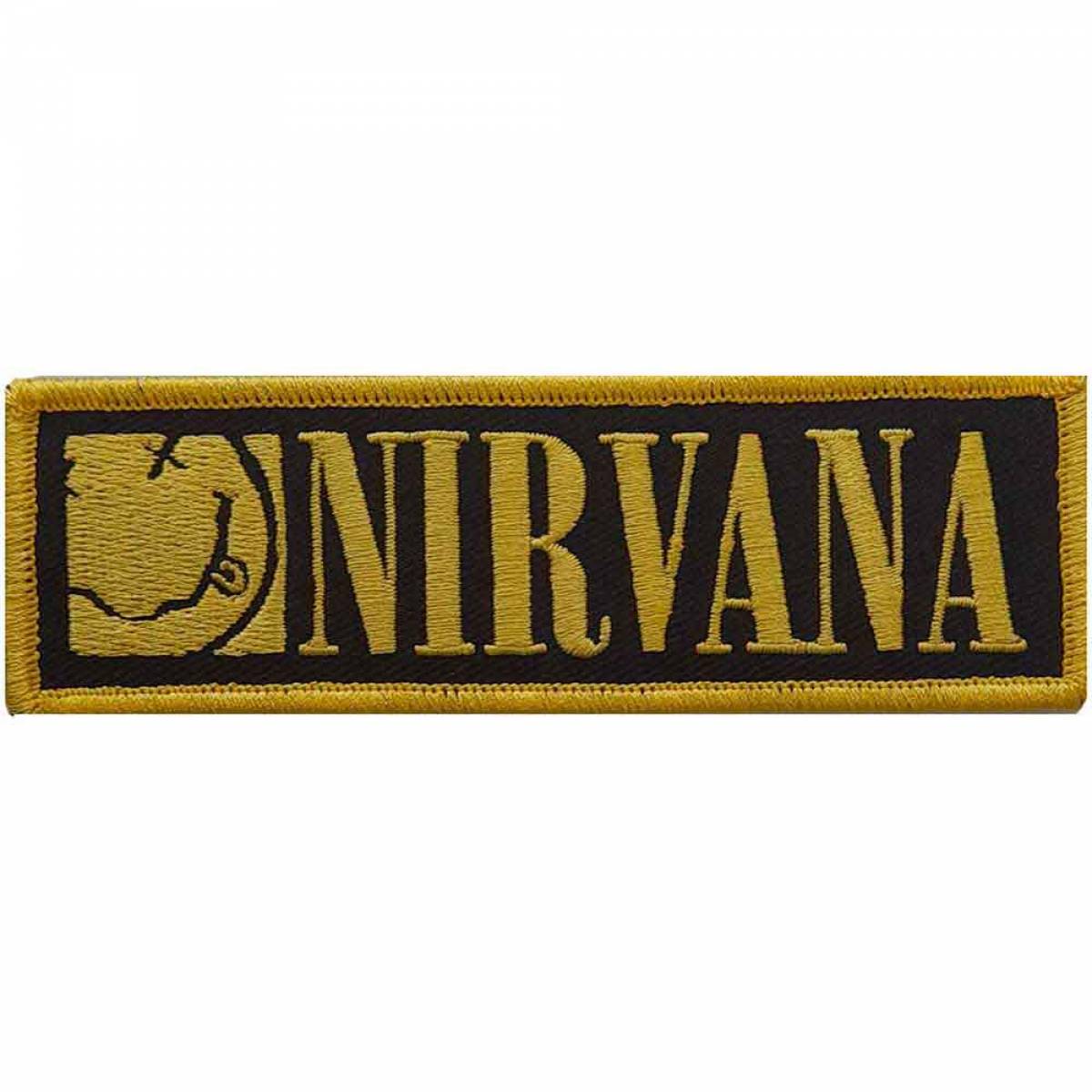 【予約商品】NIRVANA Standard Woven Patch: Logo & Happy Face