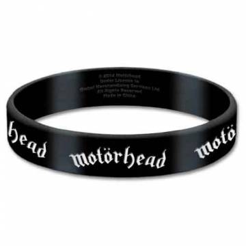 【予約商品】MOTORHEAD Gummy Wristband: Logo