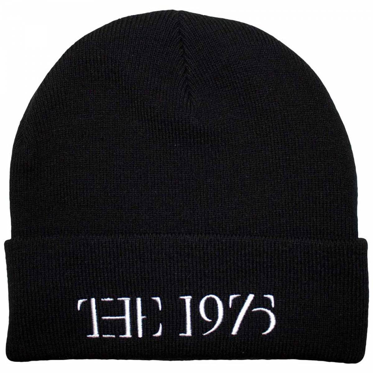 予約商品】THE 1975 Unisex Beanie Hat: Original Logo - BLACK