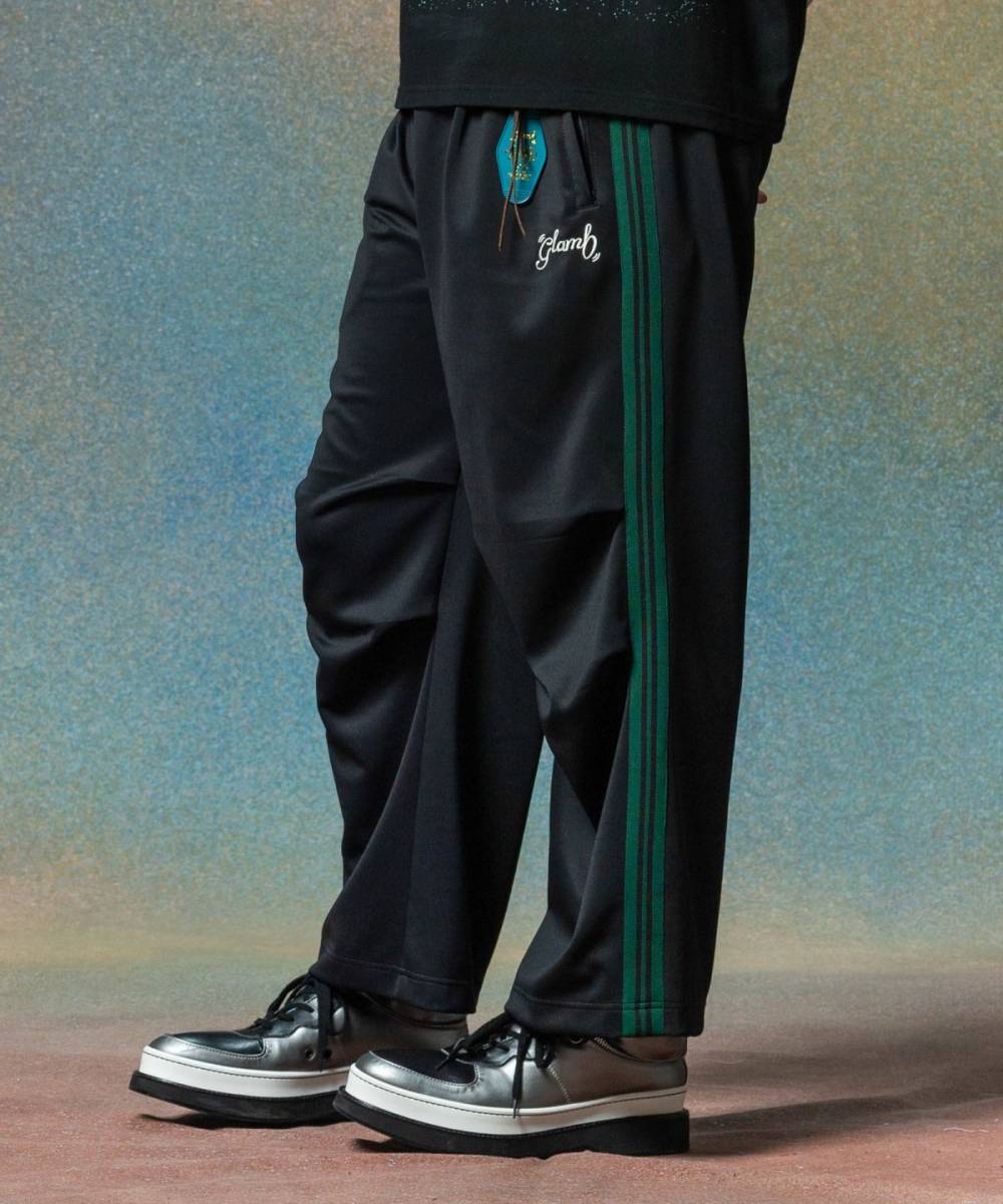【予約商品】glamb(グラム)GB0225/TG07 : TIME TRAVELER Jersey Pants (GEAR 007) / タイムトラベラージャージパンツ - Black