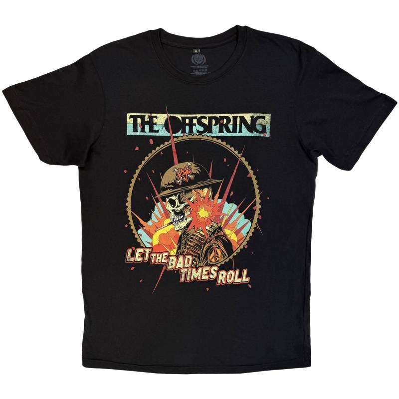 【予約商品】THE OFFSPRING Unisex Premium Carbon バンドTシャツ: Army Of One (Black)