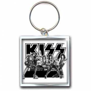 【予約商品】KISS Keychain: Graphite Band (Photo-print)