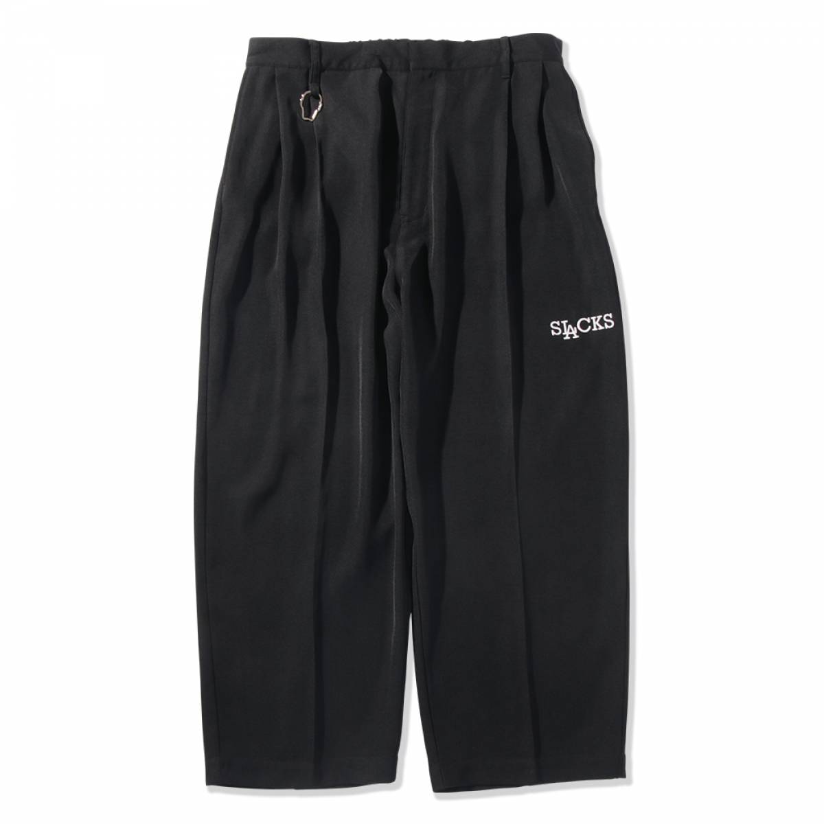 【予約商品】PUNK DRUNKERS(パンクドランカーズ)　スLAックスパンツ - BLACK