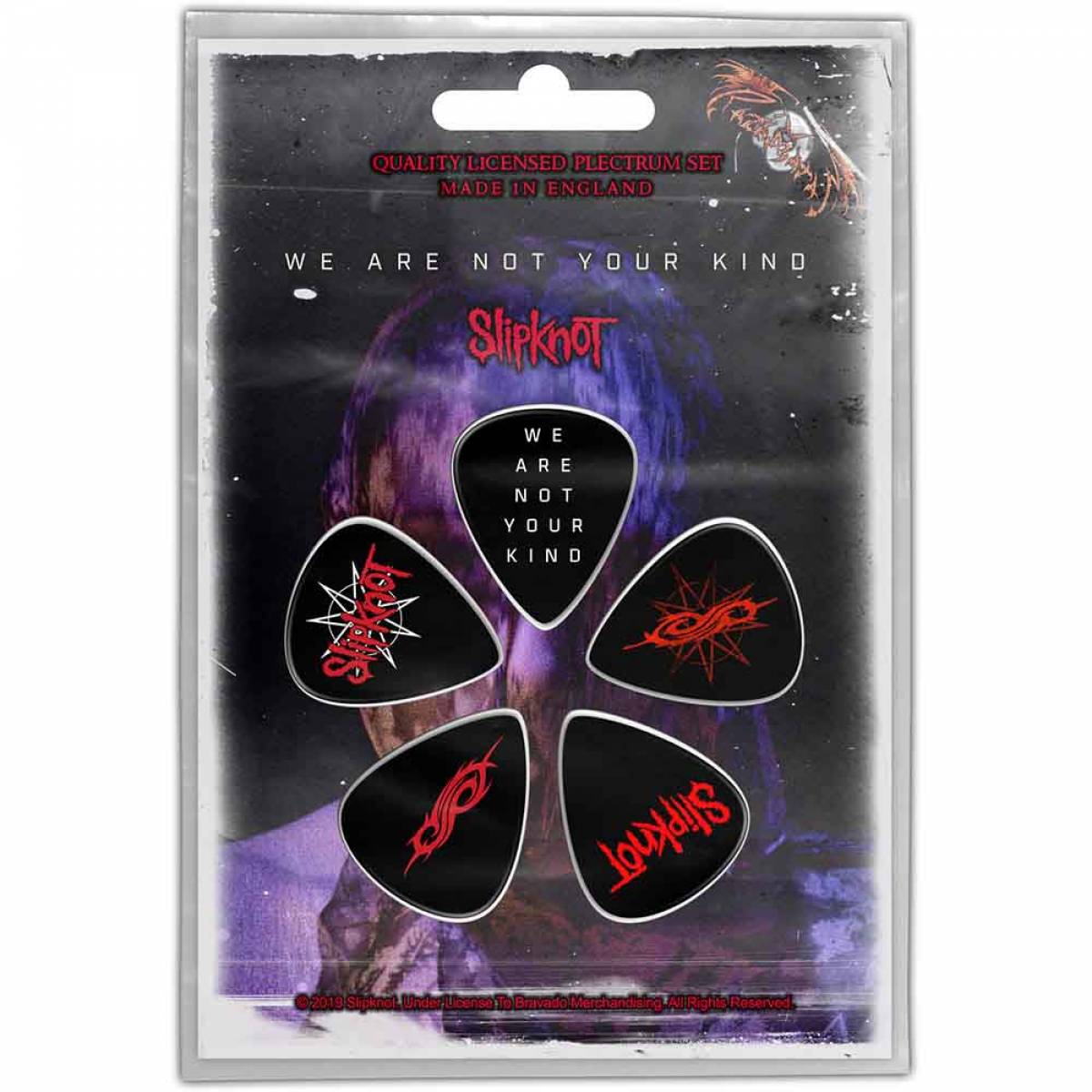【予約商品】SLIPKNOT Plectrum Pack: We Are Not Your Kind