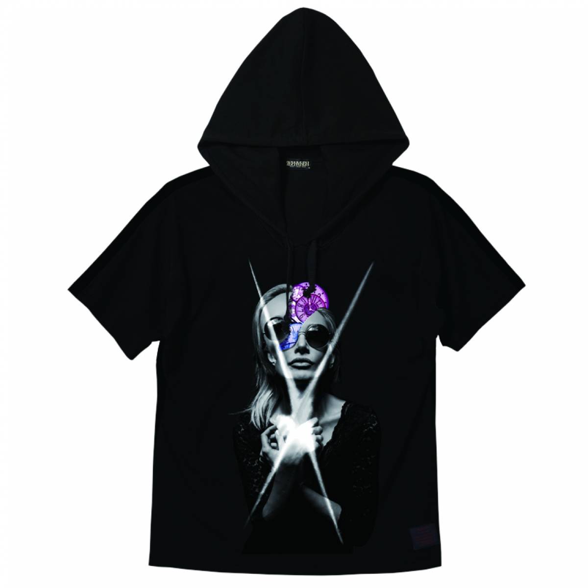 Zephyren(ゼファレン)DOLMAN BIG HOODY S/S BLACK / ロック Zephyren(ゼファレン)DOLMAN BIG HOODY S/S BLACK / ロック