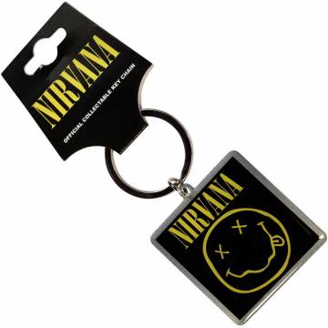 【予約商品】NIRVANA Keychain: Happy Face Photo Print