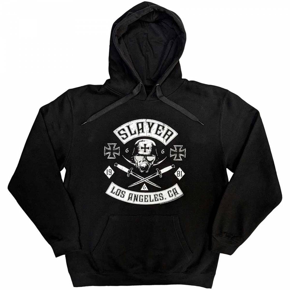 【予約商品】SLAYER Unisex Pullover Hoodie: Tribe (Black) - BLACK
