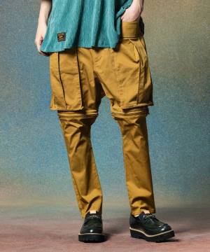 【予約商品】glamb(グラム)GB0225/P02 : 2 Way Jodhpurs Pants / ２ウェイジョッパーズパンツ - Beige