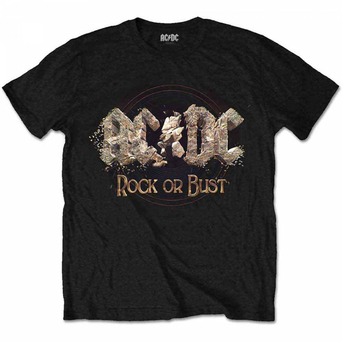 【予約商品】AC/DC ユニセックスTシャツ: Rock or Bust