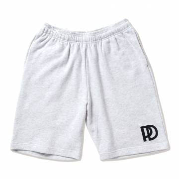 【予約商品】PUNK DRUNKERS (パンクドランカーズ) P&Dスウェットショーツ - ASH