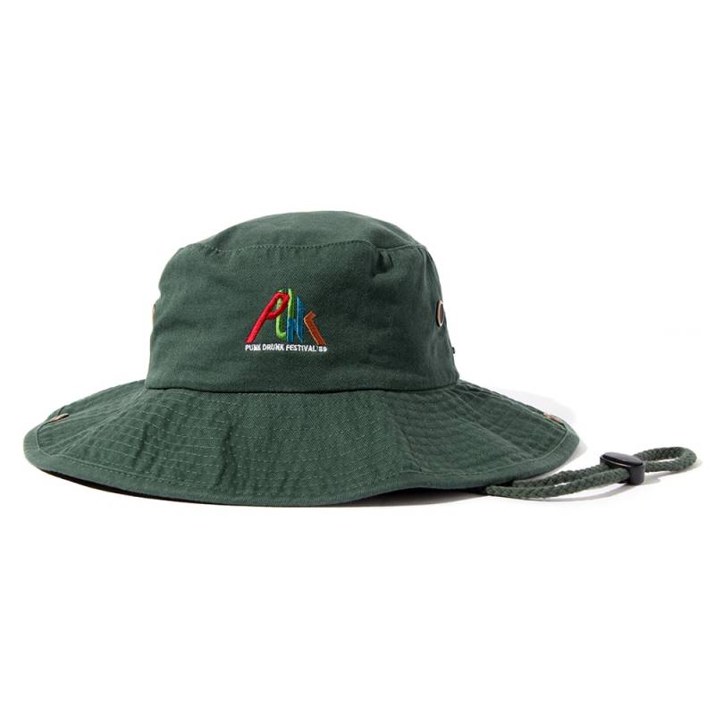 【予約商品】PUNK DRUNKERS (パンク・ドランカーズ) PUNKフェスHAT - GREEN