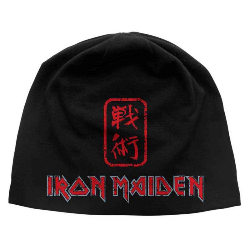 【予約商品】IRON MAIDEN Unisex Beanie Hat: Senjutsu JD Print (Black)