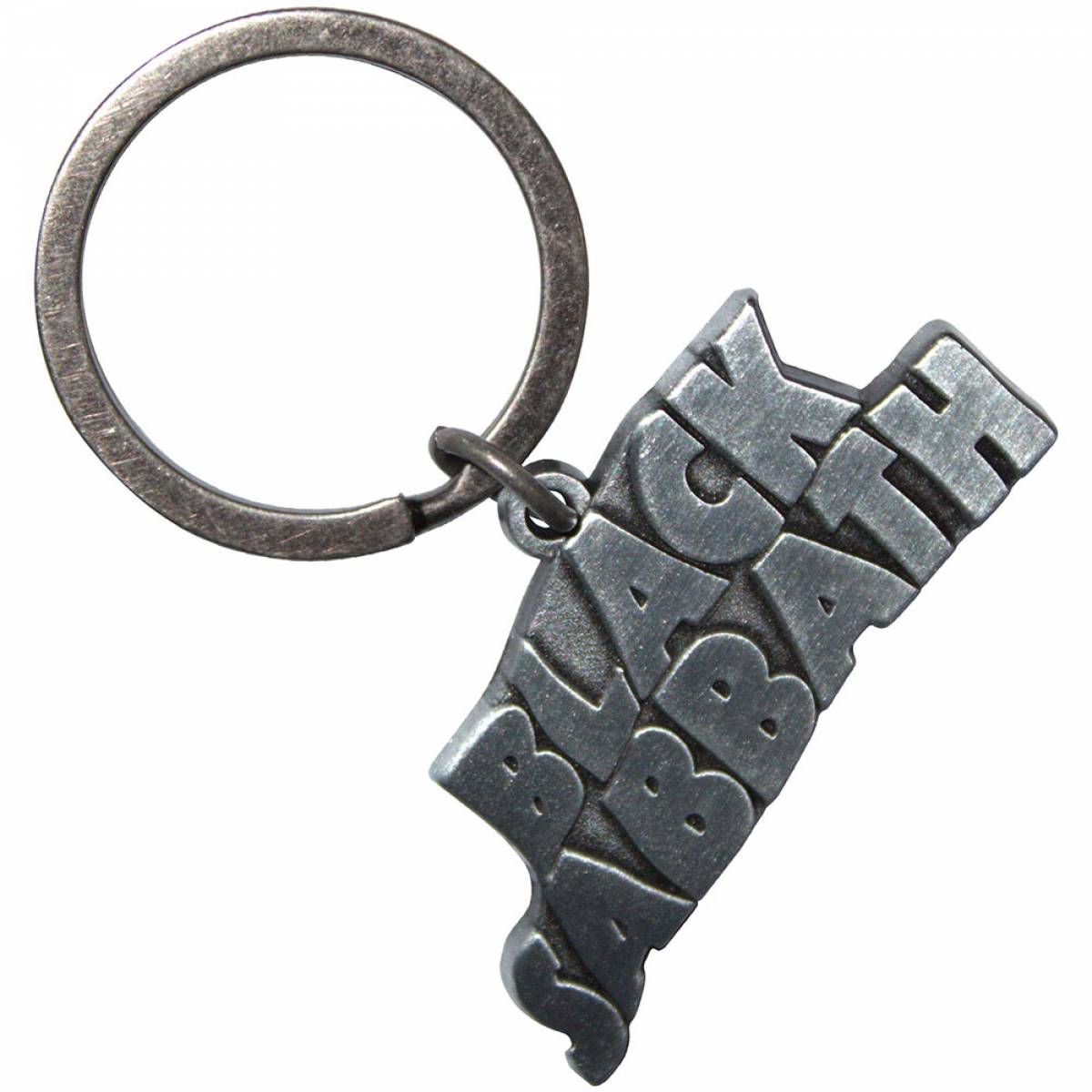 【予約商品】BLACK SABBATH  Keychain: Silver Wavy Logo