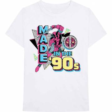 【予約商品】Marvel Comics ユニセックスTシャツ: Deadpool Made In The 90s