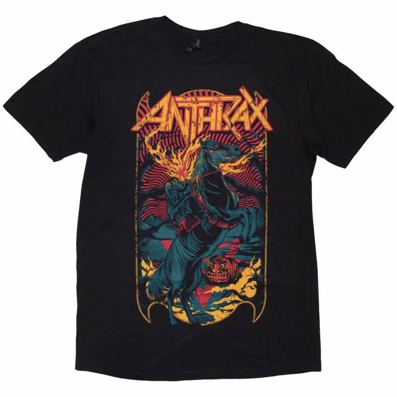 【予約商品】ANTHRAX バンドTシャツ ユニセックス: Headless Horseman (Black)