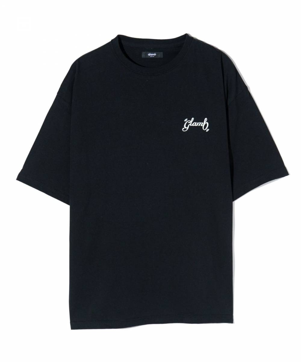 【予約商品】glamb(グラム) GB0424/CS09 : Peace Bouquet T-Shirt / ピースブーケＴシャツ - Black