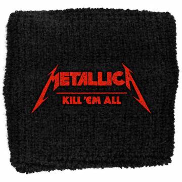 【予約商品】METALLICA Embroidered Wristband: Kick 'Em All