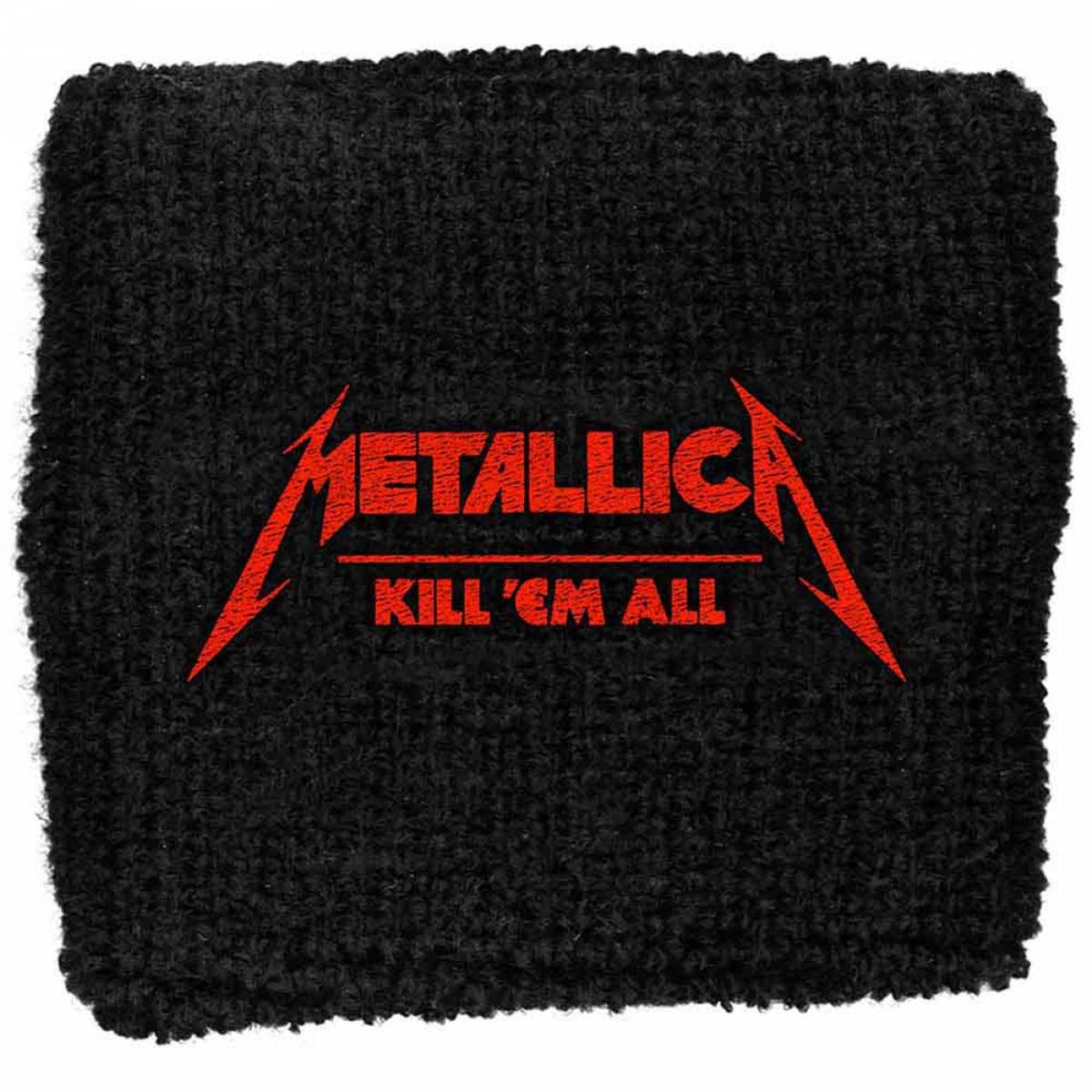 【予約商品】METALLICA Embroidered Wristband: Kick 'Em All