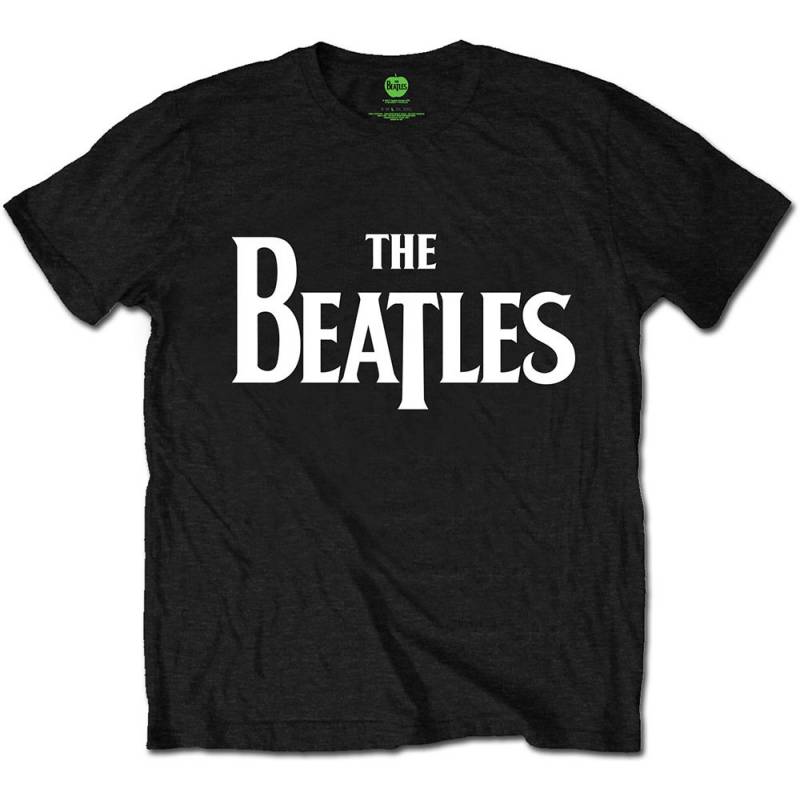 【予約商品】THE BEATLES バンドTシャツ ユニセックス: Drop T (Black)