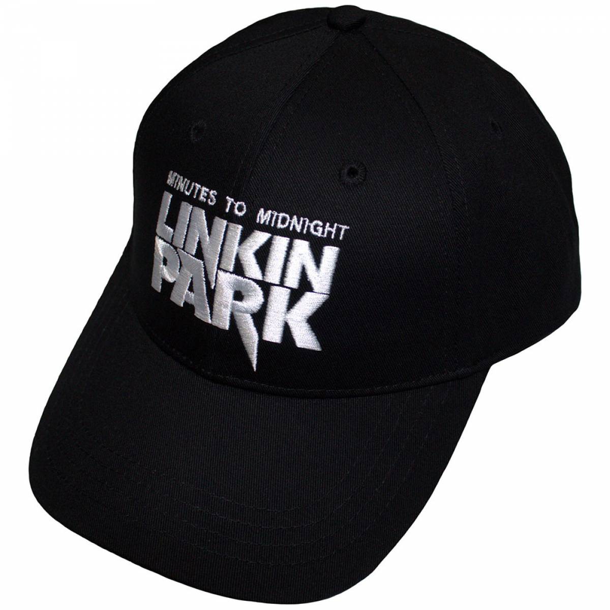 LINKIN PARK Unisex Baseball Cap: Minutes To Midnight - BLACK