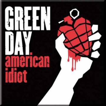 【予約商品】GREEN DAY Fridge Magnet: American Idiot