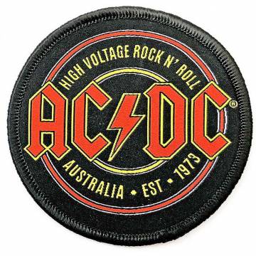 【予約商品】AC/DC Printed Patch: Est. 1973 (Standard)