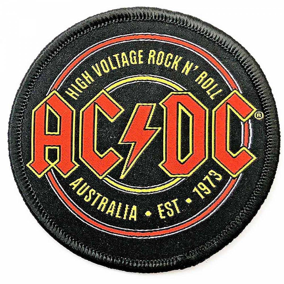 【予約商品】AC/DC Printed Patch: Est. 1973 (Standard)