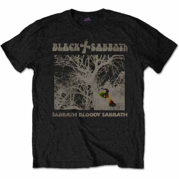 【予約商品】BLACK SABBATH バンドTシャツ ユニセックス: Sabbath Bloody Sabbath Vintage - BLACK