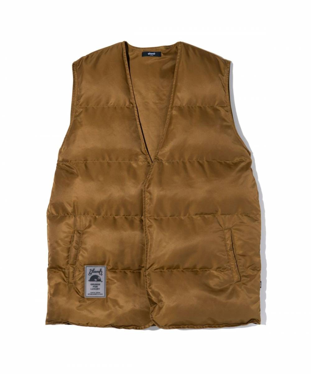 予約商品】glamb(グラム) GB0424/JKT12 : Additional Padded Vest 
